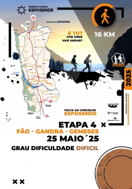 CAMINHADA - VOLTA AO CONCELHO 4 ETAPA ( Fo-Gandra-Gemeses)