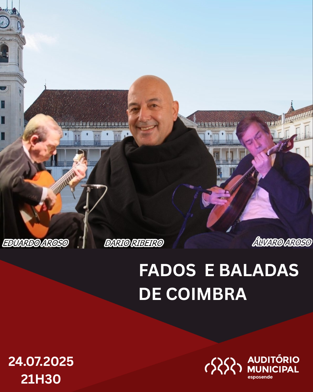 FADOS E BALADAS DE COIMBRA