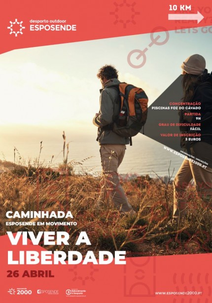 CAMINHADA  - VIVER A LIBERDADE