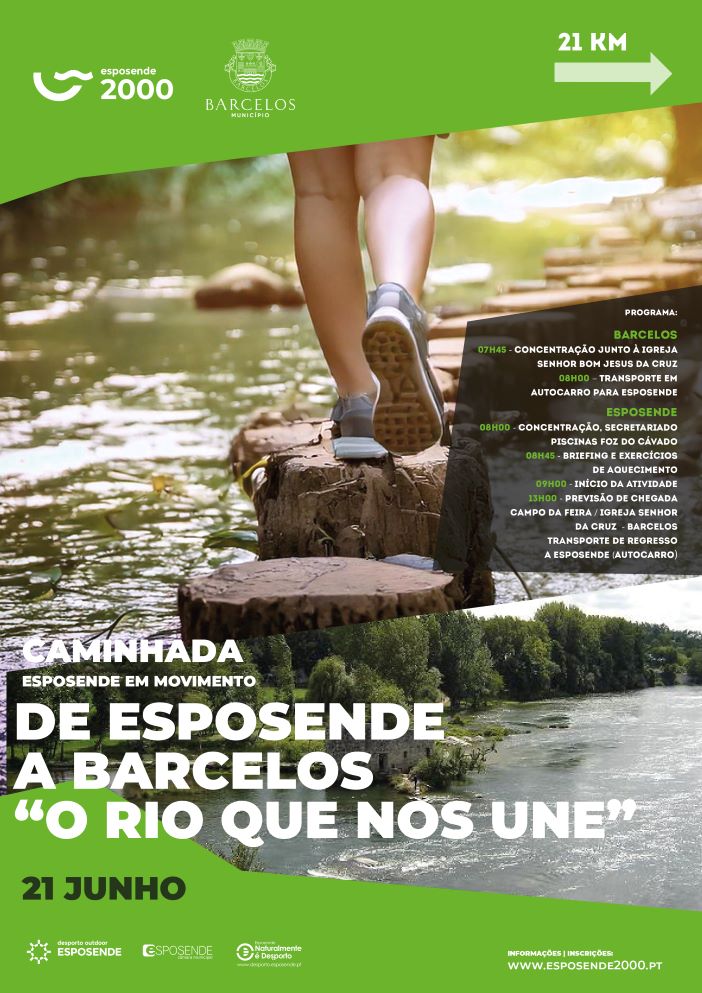 CAMINHADA  - O RIO QUE NOS UNE
