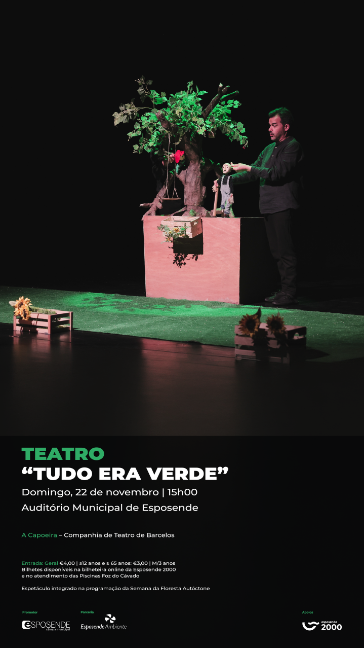 TEATRO - TUDO ERA VERDE